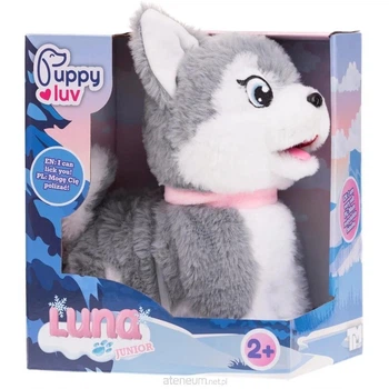 Zabawka interaktywna TM Toys Puppy luv Pies Junior Luna Szary (5908273001036)