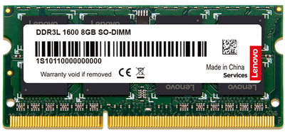 Оперативная память Lenovo SODIMM DDR3L-1600 8192MB