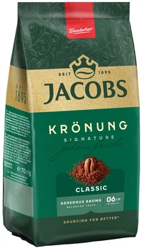 Кофе мелен Jacobs Kronung Classic 70 г