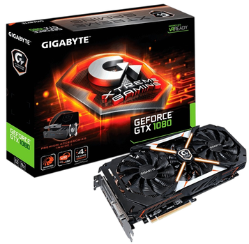 Видеокарты Gigabyte GeForce GTX 1080 купить в Киеве: цена, отзывы