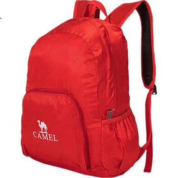 Складной рюкзак CAMEL для активного отдыха, спортивный, повседневный, для походов и путешествий, 133BA9U120G, красный.