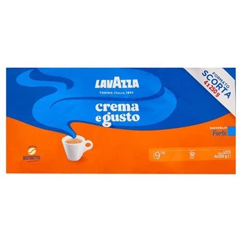 Кофе молотый Lavazza Crema E Gusto Forte (4*250г), 1 кг
