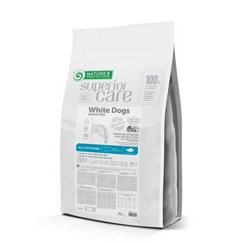 Сухой корм Nature's Protection Superior Care White Dogs Grain Free White Fish All Sizes&Life Stages для собак всех размеров и стадий жизни с белой рыбой 10 кг