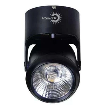 Светодиодный накладной светильник UNILITE 15W 4000K 1600lm 220V черный U-114908
