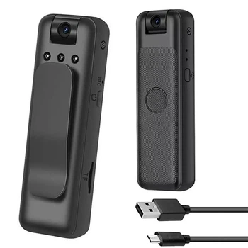 Нагрудна камера боді з WI-Fi HD Body camera багатофункціональна, для запису фото і відео Чорна