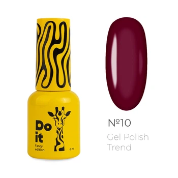 Гель лак Do it Color Balance №10 Ягодно-винный HEMA & TPO free 6 мл