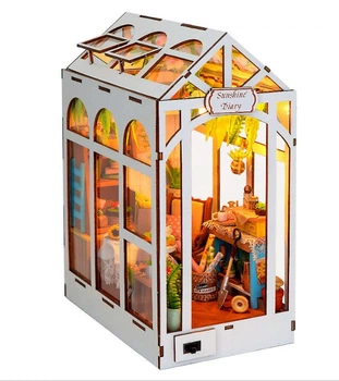 Бук Нук Щоденник сонячного світла Інтер'єрний конструктор Roombox DIY House Sunshine Diary TL-3