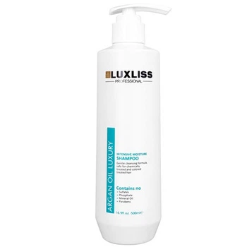 Увлажняющий аргановый шампунь Luxliss Intensive Moisture Shampoo 500 мл