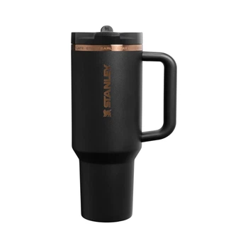 Термокружка с трубочкой Stanley Quencher ProTour Flip Straw Tumbler 1,18 л Messi GOAT Black (100000115565)