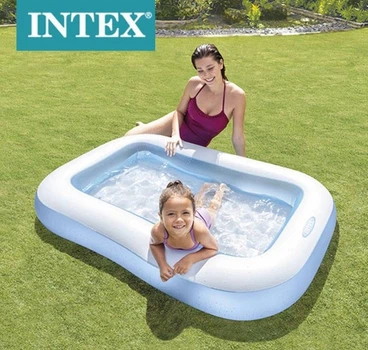 Детский надувной бассейн Intex 57403, 90 л, 166×100×28 см