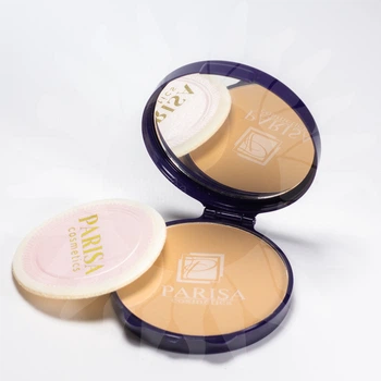Пудра для обличчя матуюча Parisa Cosmetics Pime and Fine, № 09 Темна бежева