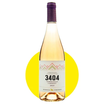 Вино "3404 Pirineos Rosado" розовое сухое 0,75л 13,5%