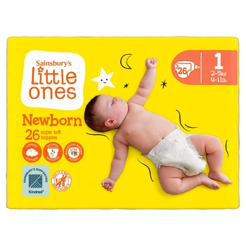 Підгузки Little Ones - 1 розмір (26шт)