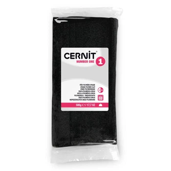 Полімерна глина Cernit Number One Black, 500 г