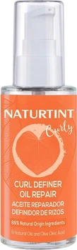 Olejek do włosów Naturtint Curly Curl Defining Repair do włosów kręconych 50 ml (8429449103592)