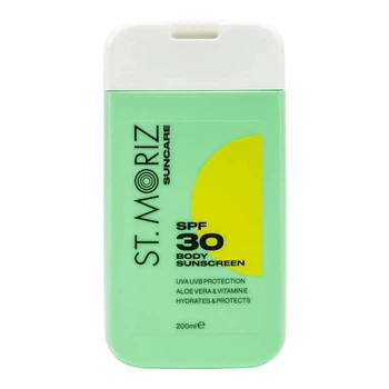 Сонцезахисний лосьйон для тіла St Moriz Suncare SPF 30 Body Sunscreen, 200 мл