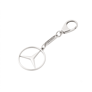 Серебряный брелок Mercedes (Мерседес) (9003.1)