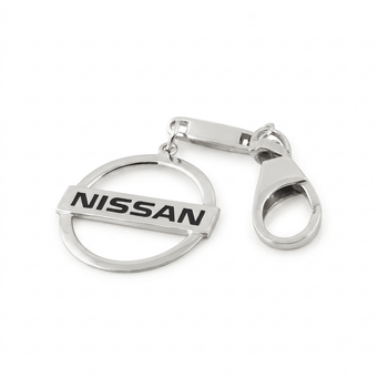 Серебряный брелок Nissan (Ниссан) (9012)