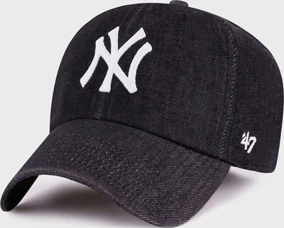 Кепка 47 Brand YANKEES черная унисекс для активного отдыха и повседневной носки шапка