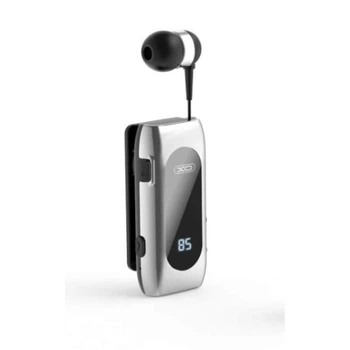 Bluetooth-гарнітура XO BE37 with digital displey Чорна