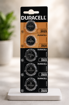 Батарейки Duracell CR2025 DL2025 3V 5 шт