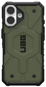 Чехол противоударный UAG Pathfinder MagSafe (Original) для Iphone 16 Olive 114470117272