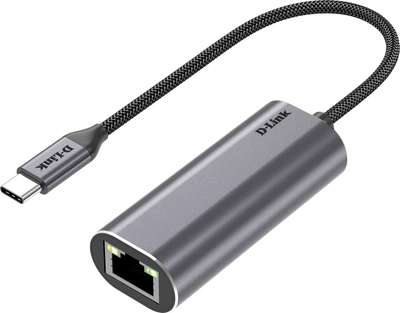 Мережевий адаптер D-Link DUB-E250 USB-C to 2.5G Gigabit Ethernet