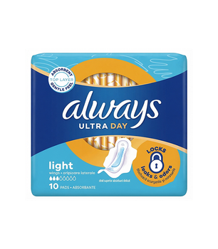 Гигиенические прокладки Always Ultra Light Single ароматизированные, ультратонкие, 10 шт. (8700216022262)