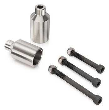 Пеги для трюкового самоката HIPE Pegs PHIPE02, silver matt (ROU_5767960)
