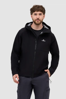Вітровка Avecs фліс для чоловіків чорного кольору з матеріалу Softshell 50705/1 L
