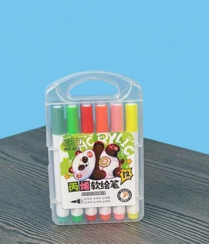 Акварельные маркеры 12 цветов Water Brush 2053843/2