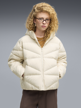 Пуховик зимовий короткий жіночий Puma Outerwear 69458087 L Alpine Snow (4070033529829)