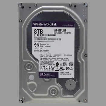 Жесткий диск Western Digital Purple WD85PURZ 8 ТБ 256 МБ 5400 об/мин SATA III 3.5"
