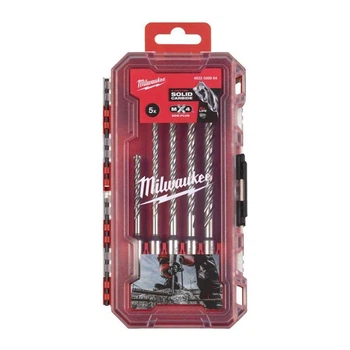 Набор буров по бетону Milwaukee SDS-Plus MX4 Set 2 5 шт (4932500064)