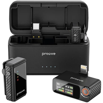 Бездротовий петличний мікрофон Proove Forum Pro black