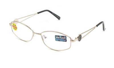 Женские очки Sense 25301-C3 Blue Blocker в металлической оправе диоптрия -1.75