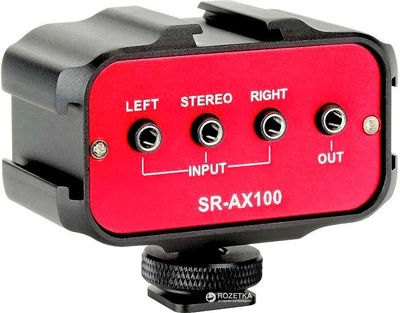 Аудіоінтерфейс Saramonic SR-AX100 (SR-AX100)