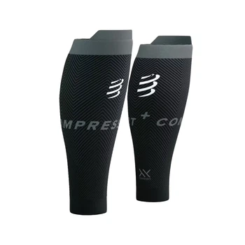 Гетри Compressport R2 Oxygen Black/steel grey S (100007825)