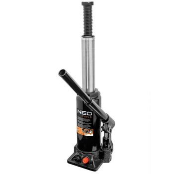 Домкрат гідравлічний пляшковий, 3 т, 195-370 мм NEO TOOLS (10-451)