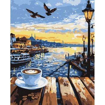 Картина по номерам Идейка Стамбульское утро, 40x50 см (KHO6403)