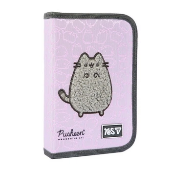 Пенал твердый Yes HP-04 Pusheen Delicacy, одинарный, с 2 клапанами (533741)
