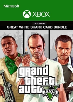 Ключ активации Grand Theft Auto V and Great White Shark Card Bundle для Xbox Series S/X