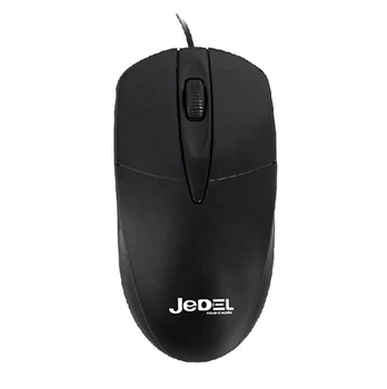 Комп'ютерна миша Jedel CP72+, дротова, black