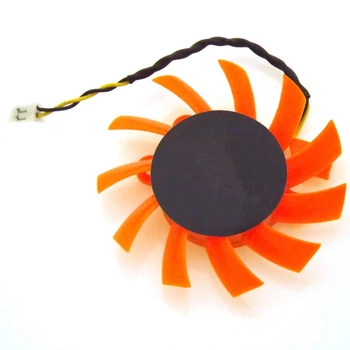 Вентилятор охолодження, GPU Fan Orange, 12V 0.10A ZOTAC GT210 GT220 GT240 GT430