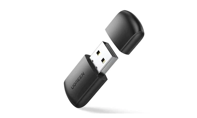 Двохдіапазонний Wifi адаптер Ugreen AC650 11ac 2.4/5GHz 433Mbps (CM448/20204)