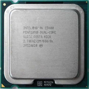 Intel e5400 Pentium Dual Core 2x2,70GHz s.775 2Mb 800MHz б/в