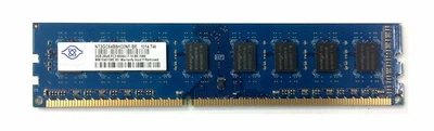 Оперативна пам'ять б/в DIMM Nanya DDR3 2Gb 1333MHz PC3-10600 2R8 CL9 (NT2GC64B8HC0NF-CG)