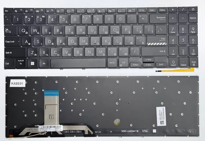 Клавіатура для ноутбука Asus Vivobook 15 X1502, X1502ZA, X1502Z Black з підсвіткою
