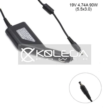 Car +USB QC3.0 Samsung 19v 2.1a, 2.37a, 3.33a, 3.5a, 4.74a 5.5mm*3.0mm pin inside