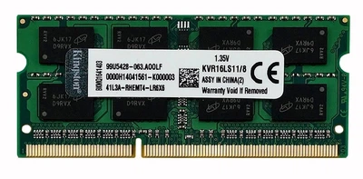 Оперативна пам'ять б/в SO-DIMM Kingston 8Gb DDR3 1600MHz (KVR16S11/8)